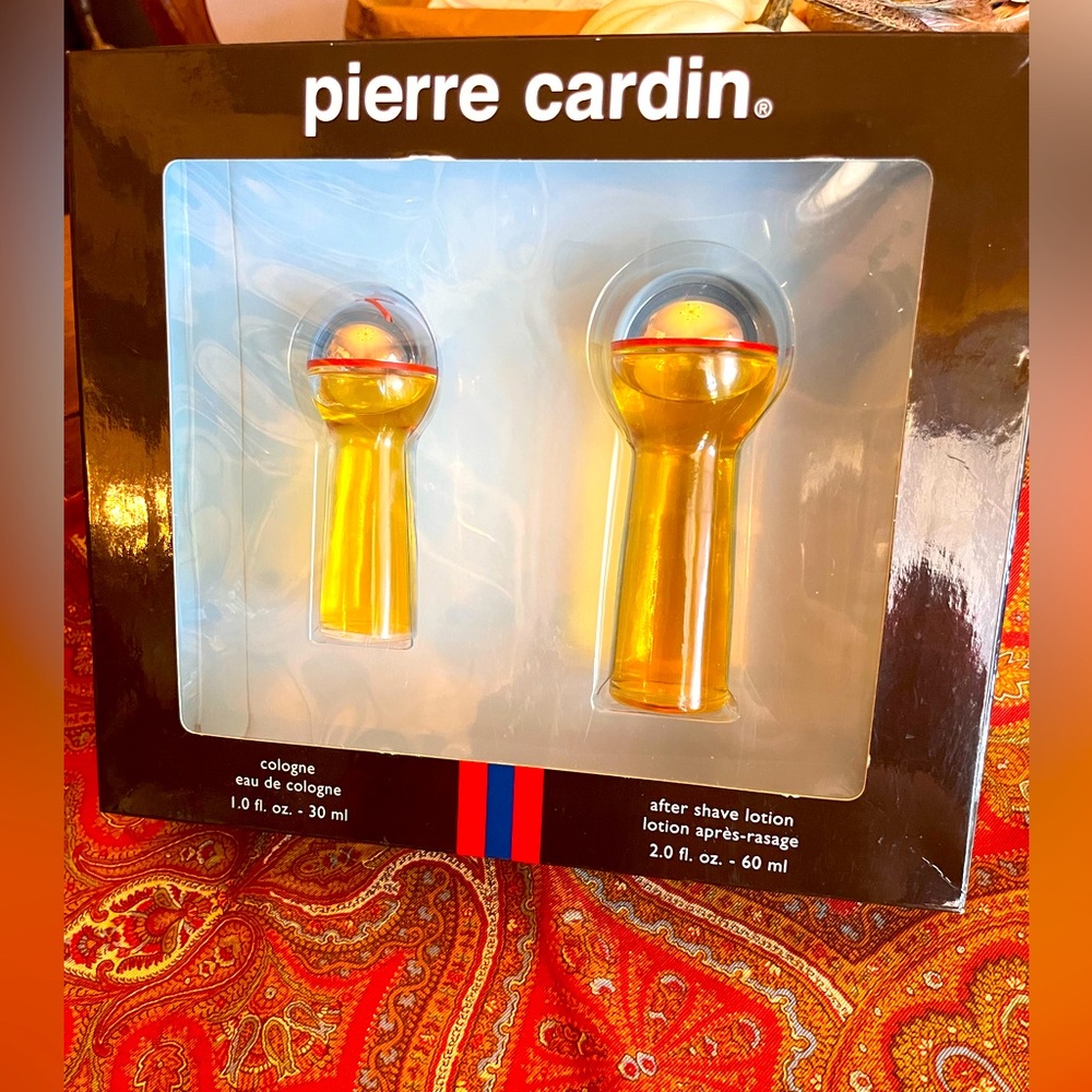 2 Pc Set PIERRE CARDIN Cologne & Aftershave Gift Set NIB Sealed